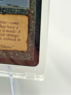 ALPHA - Frozen Shade - Played MTG Magic the Gathering 1993 Card in Holder - Image 4