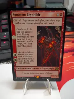 MTG Summon: Brynhildr Final Fantasy Regular Rare - Image 1