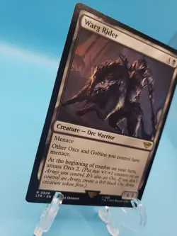 MTG Warg Rider - The Lord of the Rings #826 Rare Regular Finish - Image 3