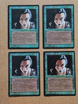 Elves of Deep Shadows x4 - The Dark Edition - HP/MP -Mtg Magic the Gathering - Image 1