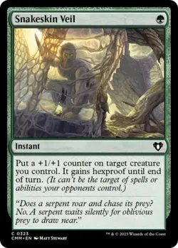Snakeskin Veil - Near Mint MTG Commander Masters - Image 1