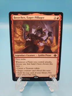 Breeches, Eager Pillager (REGULAR) x1 - MTG The Lost Caverns of Ixalan LCI #137 - Image 1