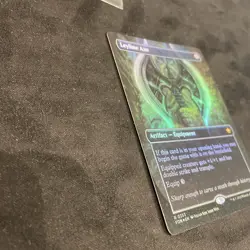 MTG FOIL Leyline Axe Borderless - Foundations #353 - Image 2