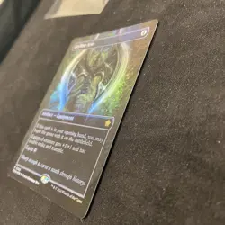 MTG FOIL Leyline Axe Borderless - Foundations #353 - Image 3