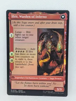 Clive Ifrit's Dominant Final Fantasy Prerelease FOIL FFXVI MTG Magic Gathering - Image 2