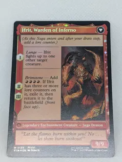 Clive Ifrit's Dominant Final Fantasy Prerelease FOIL FFXVI MTG Magic Gathering - Image 5