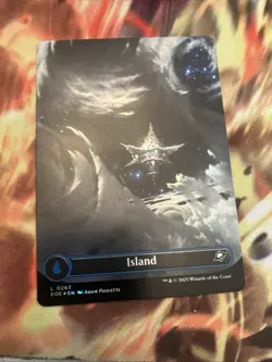 Island (0368) (Borderless) (Galaxy Foil) Edge of Eternities Foil NM MTG - Image 1