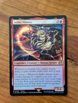 Seifer Almasy FOIL 0156 Rare MTG Final Fantasy NM+ - Image 1