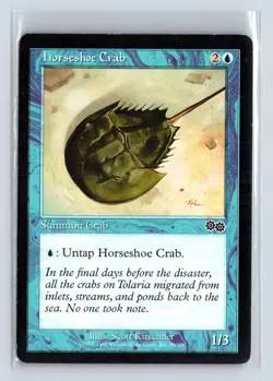 HORSESHOE CRAB - MTG Magic the Gathering Card - Urza's Saga - Common - Image 1