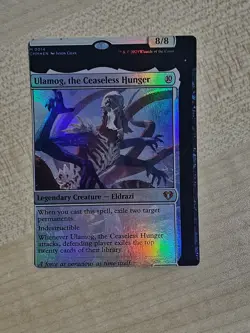 MTG Misprint Ulamog, the Ceaseless Hunger NFC Foil Commander Legends - Image 1