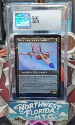 Graded MTG Card - CGC Mint 9 - Trasnformers - Starscream, Power Hungry (Foil) - Image 2