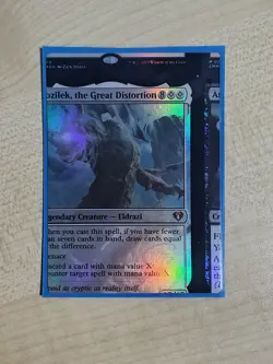 MTG Misprint Kozilek, the Great Distortion NFC Foil Commander Legends - Image 3