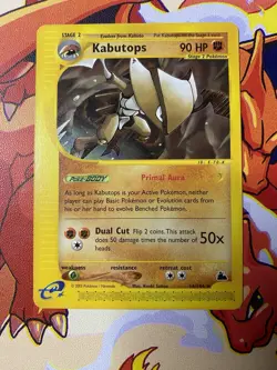 Pokemon Kabutops Non-Holo Card Skyridge 14/144 Excellent Condition - Image 1