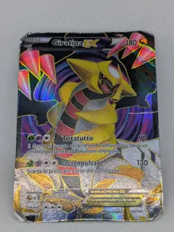 Giratina EX (124 Full Art) Dragons Exalted Holo Ultra Rare Pokemon TCG ITALIAN - Image 3
