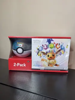 Pokemon Prismatic Evolutions Elite Trainer Box ETB Sam’s Club Poke Ball Bundle - Image 1