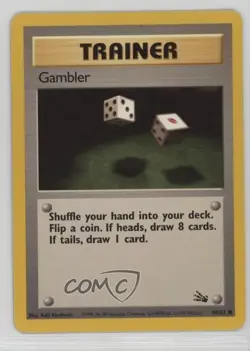 Gambler Pokemon Fossil #60 1999 4v9 - Image 1