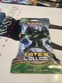 Pokemon TCG, Fates Collide, Sleeved Booster Pack, Zygarde Art, New, Sealed 820650801143 - Image 1