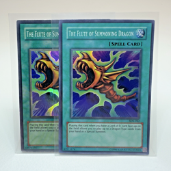 2x Yugioh The Flute Of Summoning Dragon SDK-042 Unlimited Super Rare - MP-LP 💎 - Image 1