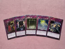 YuGiOh! Trap Error Misprint Bundle Name Shifts 1st Edition MP24 Near Mint - Image 1