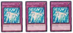 3X Splash Capture ORCS-EN067 - Yugioh Yu Gi Oh! 3 Playset 1st Edition - Image 1