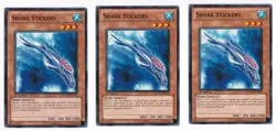 PHSW-EN009 Shark Stickers Yugioh x3 Playset - Image 1