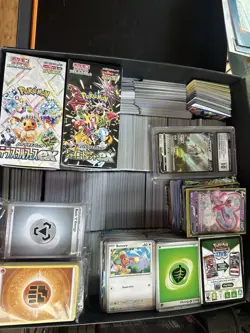 Pokemon TCG Card Collection Assorted Bulk Lot Holos, Ex, Gx, Graded Cards - Image 1