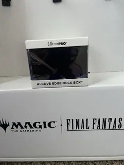 Final Fantasy Sephiroth Premium Alcove Edge Ultra Pro Card Deck Box Case MTG - Image 1