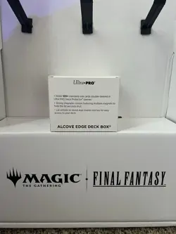 Final Fantasy Sephiroth Premium Alcove Edge Ultra Pro Card Deck Box Case MTG - Image 2