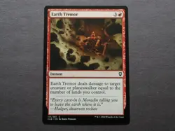 2022 MTG Instant "Earth Tremor" NM+ Magic Card #171 CLB SCALING BURN - Image 1