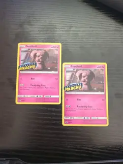 1x Snubbull Black Star Promo SM200 - Stamped Detective Pikachu Pokemon TCG Card - Image 1