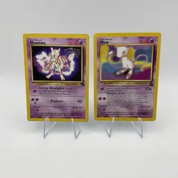 Pokemon Card - Mewtwo (WB Movie Promo) - WoTC Promo Stamped #3, Mew #8 - Image 1