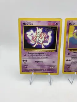 Pokemon Card - Mewtwo (WB Movie Promo) - WoTC Promo Stamped #3, Mew #8 - Image 2