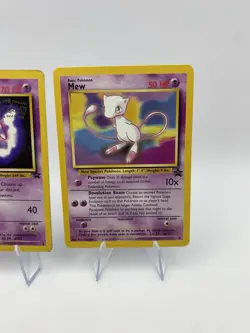 Pokemon Card - Mewtwo (WB Movie Promo) - WoTC Promo Stamped #3, Mew #8 - Image 3