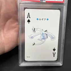 Lugia PSA 10 Pokemon Silver Version Playing Card Ace of Spades 249 LowPop Poker - Image 3