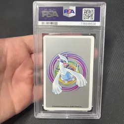 Lugia PSA 10 Pokemon Silver Version Playing Card Ace of Spades 249 LowPop Poker - Image 4