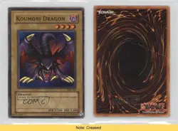 Koumori Dragon Unlimited YuGiOh Starter Deck Kaiba #SDK-006 2002 READ 2u3 - Image 3