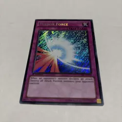 Mirror Force LCYW-EN130 Secret Rare 1st Edition Mint Yugioh Card - Image 1