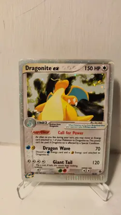 Dragonite EX 90/97 - Holo Ultra Rare Card - Ex Dragon 2003 E-Reader Vintage HP - Image 1