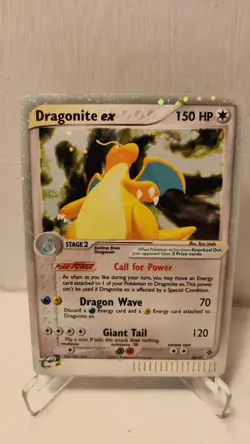 Dragonite EX 90/97 - Holo Ultra Rare Card - Ex Dragon 2003 E-Reader Vintage HP - Image 3