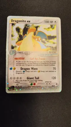 Dragonite EX 90/97 - Holo Ultra Rare Card - Ex Dragon 2003 E-Reader Vintage HP - Image 4