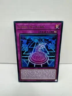 Yu-Gi-Oh Card - LEDD-ENB20 - CYBER NETWORK (ultra rare holo) - NM/Mint - Image 1
