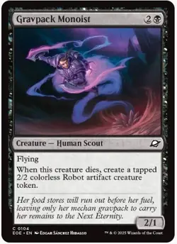 Gravpack Monoist (Common Foil) Edge of Eternities MTG TCG Near Mint - Image 1