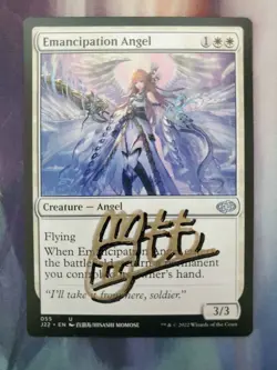 MTG Artist Proof - Emancipation Angel - Hisashi Momose - Anime Altered - Image 2