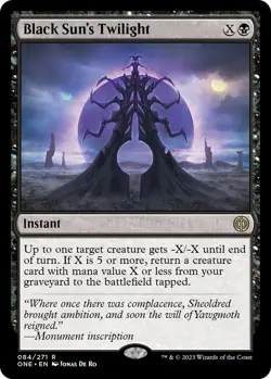 Black Sun's Twilight FOIL NM #84 Phyrexia: All Will Be One MTG - Image 1