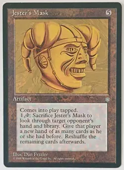 1 x Jester's Mask | Ice Age | MTG | Magic The Gathering - Image 1