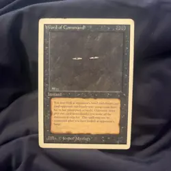 Word of Command (Unlimited) MP MTG - Image 1