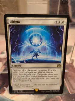 Ultima MTG Final Fantasy NM Rare R 0038 FFXIV Sorcery White Card FIN Magic - Image 1