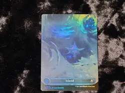 Island Full Art Foil Edge of Eternities MTG TCG Near Mint - Image 1