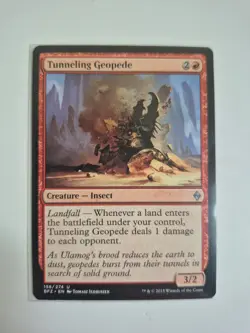 Tunneling Geopede 158/274 MTG NM Battle for Zendikar - Image 1
