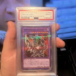 Dark Paladin 711C-JP003 Parallel Rare Japanese Yugioh PSA 10 Gem Mint 711 Promo - Image 1